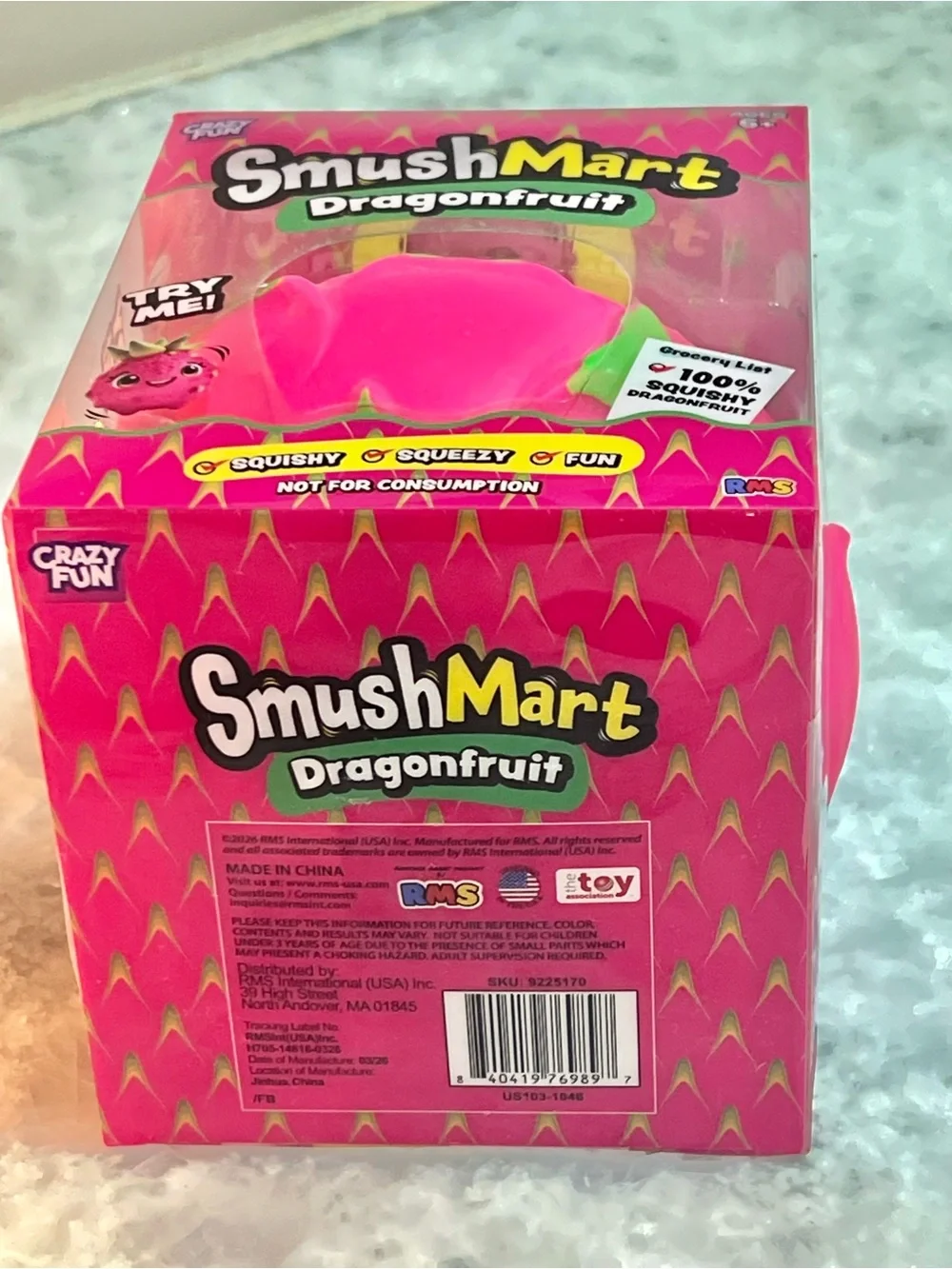 Dragonfruit Squishy Toy - Pink